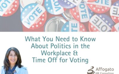 Politics in the Workplace & Time Off for Voting